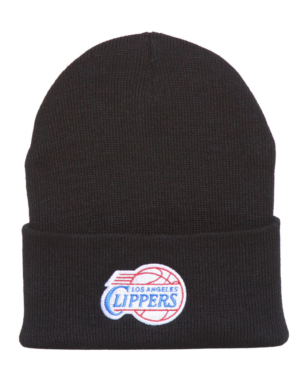 Los Angeles Clippers Cuffed Beanie Black by Team NBA