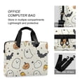 thumbnail image 4 of FORMRS 16" Laptop Bag Carrying Sleeve Case with Handle Travel Shoulder Briefcase, Halloween Happy Ghosts, 4 of 8