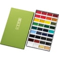 thumbnail image 1 of Set de pinturas de acuarela Kuretake GANSAI TAMBI 36 colores Japón, 1 of 9