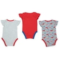 thumbnail image 2 of Wonder Woman Suit and Icons 3-Pack Infant Bodysuit Set-0-3 Months, 2 of 2