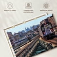 thumbnail image 6 of Elephant Stock New York Subway Train Wall Art - Horizontal Canvas Wall Art - Living Room Wall Decor - Architecture Canvas - Brown And Beige Decor - 48" x 32", 6 of 8
