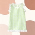thumbnail image 5 of yillto Toddler Girls Summer Dress Ruffle Sleeveless Square Neck Boho Sundress Beach Casual Dresses, 5 of 6