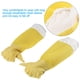 thumbnail image 5 of Guantes de apicultura Piel de cabra Cuero sintético | Protección de malla ventilada de manga larga | Resistente al desgaste Transpirable Duradero | Para la seguridad de los apicultores | 1 Par, 5 of 5