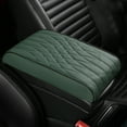 thumbnail image 2 of BallsFHK Upgraded Universal Style Memory Cotton Car Armrest Box Pad, Leather Car Armrest Cushion Center Console Cover Pad, Universal Vehicle Seat Box Cushion, 2 of 4