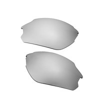 Walleva Titanium Mr.Shield Polarized Replacement Lenses for Smith Optics Parallel D-Max Sunglasses