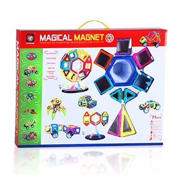 Magical Magnet Building Learning Toy Creative Construction Shapes for ALL Kids