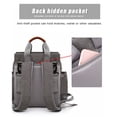 thumbnail image 4 of Bolsa de pañales Mochila Bolsas de pañales de viaje a prueba de agua de gran capacidad con, 4 of 8