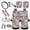 Dalia, variant on Yuyamidu Ladybug Car Seat Covers Set of 16 Cute Steering Wheel Cover Seat Belt Covers Handbrake Gear Shift Knob Cover Rear View Mirror Cover Cup Mat Keychain Sunshade for Car SUV Truck