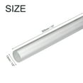 thumbnail image 2 of Uxcell Aluminum Round Rod, 1/2 Inch Diameter 6061 Solid Lathe Metal Bar 12 Inch Length for DIY Craft Tool, 2 of 4