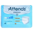 thumbnail image 5 of Attends Leakage Barrier Super Plus Absorbency Underwear, M, 20 Ct, 5 of 9