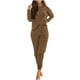 thumbnail image 2 of Puntoco Otoño Moda Mujer Casual Cómodo Cuello Redondo Botón Manga Larga Cintura Elástica Botón Bolsillo Pantalones Conjuntos Puntoco Puntoco-1778, 2 of 9