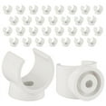 thumbnail image 1 of PEX Clips Pipe Clamp, 100Pcs 3/4 Inch Pipe Clamp for PVC Water Pipes and Tubing Hoses, Plastic U-Shaped Pipe Clamp Tools, 1 of 5
