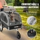 thumbnail image 4 of Carrito 2 en 1 para mascotas VEVOR con remolque de bicicleta para perros, de hasta 40 kg, 4 of 9