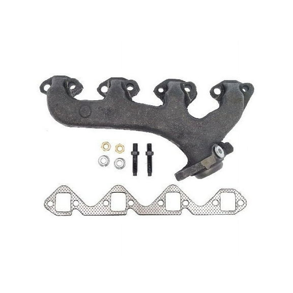 Left Exhaust Manifold - Compatible with 1980 - 1996 Ford F-250 1981 1982 1983 1984 1985 1986 1987 1988 1989 1990 1991 1992 1993 1994 1995