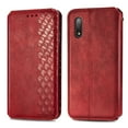 thumbnail image 3 of Case for Sony Xperia Ace II Flip Cover Wallet Flip Cover Magnetic Protective - Red, 3 of 5