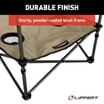 thumbnail image 4 of Lippert Components Table 2023053721 80 Pound Weight Capacity; Folding; Sand; Two-Tier Design; With Dual Cup Holders/Carry Bag, 4 of 7