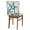 Turquoise, variant on nqOlkjepod Teal Coastal Turtle Chair Covers Set of 8, Decorative Chair Back Cover, Vintage Summer Beach Nautical Coral Dining Room Chair Slipcovers Removable Chair Protectors Covers for Party Banquet