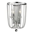 thumbnail image 1 of Z-Lite Serenade 2 Light Wall Sconce in Chrome, 1 of 1
