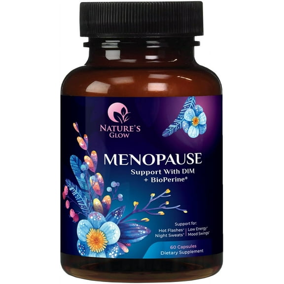 Nature's Glow Menopause Supplements - 60 Capsules