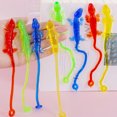 thumbnail image 3 of 10 juguetes adhesivos de gecko para aliviar la ansiedad y el estrés, mini gecko elástico para niños y adultos, suaves y coloridos, ideales como relleno para bolsas de regalo., 3 of 8