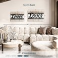 thumbnail image 4 of Elephant Stock All Of Me Song Typography Wall Sign Wall Art - Horizontal Canvas Wall Art - Living Room Wall Decor - Wall Signs Canvas - Gray And Beige Decor - 30" x 20", 4 of 8