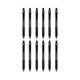 thumbnail image 2 of Gel Pens 12 Pcs 0.5mm Blacks Ink Pens Fine Point Smooths Writing Pens For Journaling Note Takings Cute Office School Supplies Gifts For Wome 2ml, 2 of 7