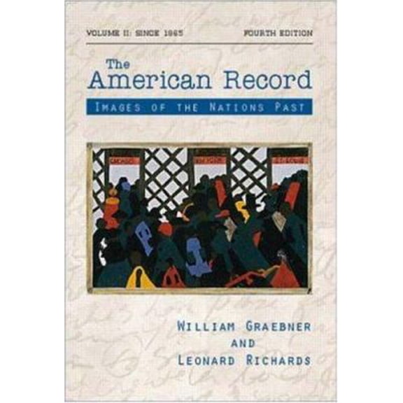 Pre-Owned The American Record since 1865 (Paperback) 9780072317374