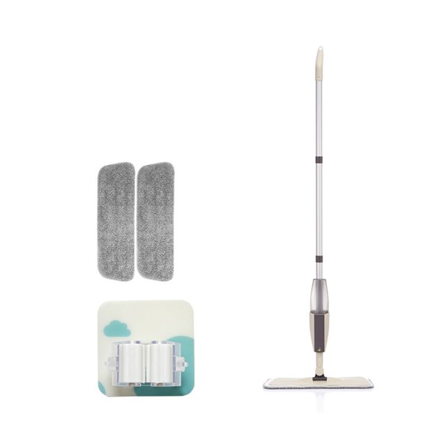 Professional Floor And Tile Spray Cleaning Mop 360 Degree Rotation Mop With Replaceable Mop Cloth Drop Shipping Mop Bucket Mop ,Easy to Use