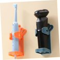 thumbnail image 2 of 6pcs Men's Toothbrush Holder Razor Wall Mounted Mirror Wall Mounted Clothes Rack Electronic Toothbrush Electric Wall Mounted Toothbrush Holder, 2 of 5