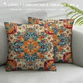 thumbnail image 3 of PHYHOO Boho Pillow Covers, Ethnic Carpet Throw Pillow Covers Outdoor Farmhouse Decorative Blue Pillowcase for Couch Home Sofa Living Room, 3 of 5