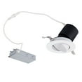 thumbnail image 3 of WAC Lighting Patriot 3" 1-Light LED 5-CCT Round Aluminum Recessed Kit in White, 3 of 4