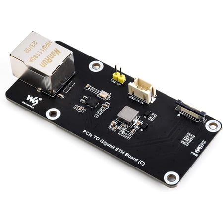 PCIe to Gigabit ETH Board for 5, PCIe Adapter Support OS, Support Power Supply via PCIe Cable, Driver-Free, Plug and Play