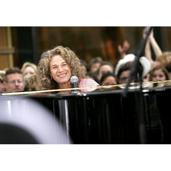 Carole King On Stage For Nbc Today Show Concert Series With Carole King, Rockefeller Center, New York, Ny, July 15, 2005. Photo By Fernando LeonEverett Collection Celebrity (10 x 8)