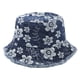 thumbnail image 1 of Sombreros de moda para mujer, sombrero de pescador con bordado de flores, protector solar, lavado para hacer viejo, sombrero de ala de piel, sombrero de mujer, 1 of 1