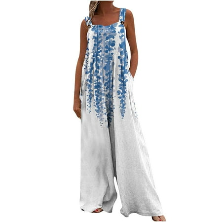 

Xihbxyly Jumpsuits for Women Overalls Women Maternity Jumpsuit Women Loose Fit Linen Overalls for Women Wide Leg Rompers Cotton Overalls with Pockets Amazon Liquidation Pallets For Sale #1