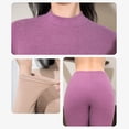 thumbnail image 5 of Tweang Ski Base Layer Women Long Johns for Women Womens Thermals Top and Bottom Set Women Long Johns Thermal Set Thermal Long Johns Long Johns Purple S-2XL, 5 of 6