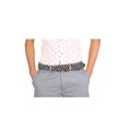 thumbnail image 4 of Unique Bargains Unisexe 3 Paquets Boucle en Métal Ceinture Extensible Tressée Réglable, 4 of 6