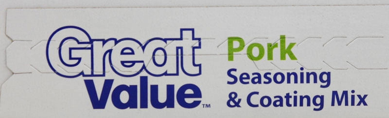 Great Value: Pork Seasoning & Coating Mix, 6 oz