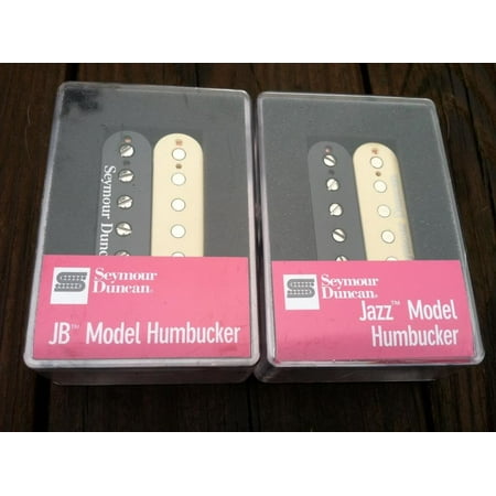 - Seymour Duncan JB Jazz Hot Rodded PICKUP SET Humbucker SH-4 SH-2n REVERSE ZEBRA - Part Number: 11102-13-RZ_11102-01-RZ