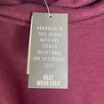 thumbnail image 6 of Victoria's Secret PINK Women's Turtleneck Oversized Pullover Tunic Burgundy S, 6 of 8