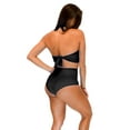 thumbnail image 6 of VF-Sport - Bikini, Halter Top and High Waist Bottom, Two Piece Set (Black, L), 6 of 6