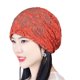 thumbnail image 2 of Gorro de encaje holgado Gorros de gorro de encaje floral Sombreros de Slouchy Sombreros de turbante elásticos para interiores y exteriores, Sombrero hueco de - naranja naranja Magideal Gorro de encaje holgado, 2 of 7