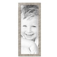 thumbnail image 2 of ArtToFrames 12" x 32" Vintage Code White Crackle Picture Frame, 12x32 inch Silver Wood Poster Frame (WOM-5250),  Pack, 2 of 7