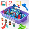 thumbnail image 1 of Set de pista para mascotas Sensory Sand Kit PreTrans con set de juego para perros y herramientas, 1 of 6