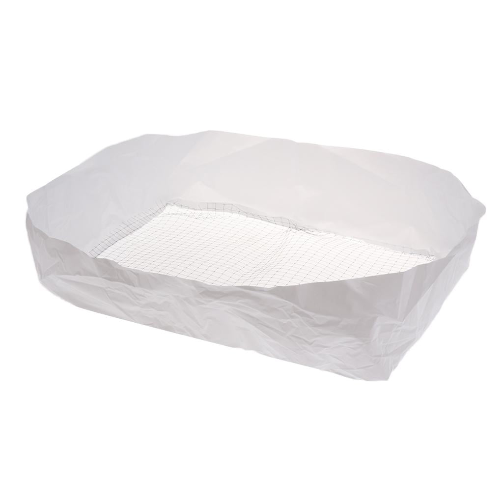 Tachiuwa 10 Pieces Cat Litter Bag Cat Sand Sifter Bag for Quick Cleaning of Cat Droppings