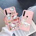 thumbnail image 5 of Bonita funda de teléfono para Xiaomi Redmi Note 8 8T Pro note8 Girl, anticaída, Cinnamoroll Kuromi, Hello Kitty, de silicona, a prueba de golpes, TPU, 5 of 5