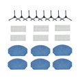 thumbnail image 1 of Adecuada para accesorios combinados de fregona y aspiradora robot Br150/br151,manvins G20, Br150/br151, cepillo lateral, 1 of 5