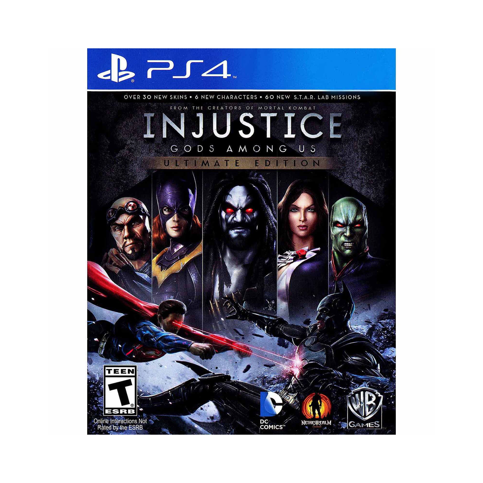 Warner Bros. Injustice Gods Among Us Ultimate Edition PS4