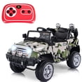 thumbnail image 1 of Costway 12V MP3 Enfants Monter sur Camion Voiture RC Télécommande LED Lumières Musique, 1 of 9