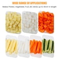 thumbnail image 4 of EASTIN French Fry Cutter Multifunction Potato Slicer Vegetable Fruit Chopper with 2 Stainless Steel Blades for French Fries Chips Maker Potato Slicer for Tomato Potato Cooking Gadget Tool, 4 of 6